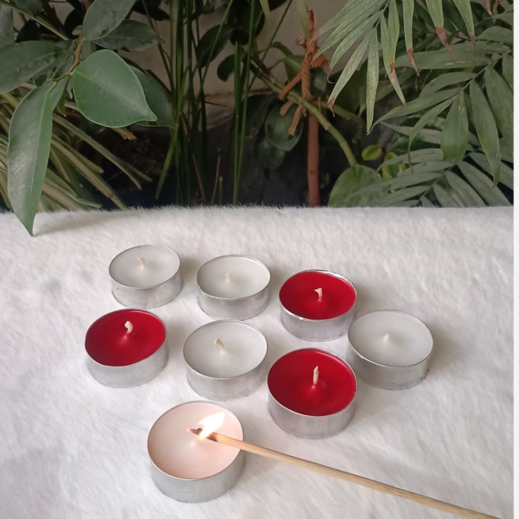 شمع وارمر ساده برای جاشمعی و مراسم